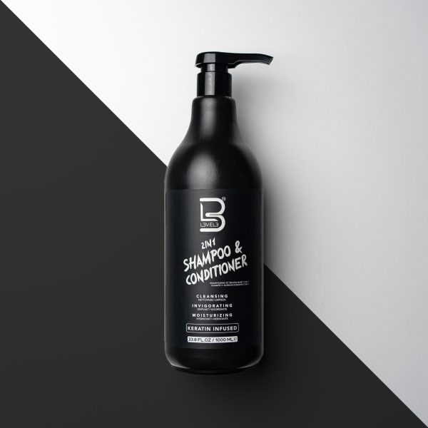 Shampoo y Acondicionador 2 En 1 Level 3 (1000 ml)