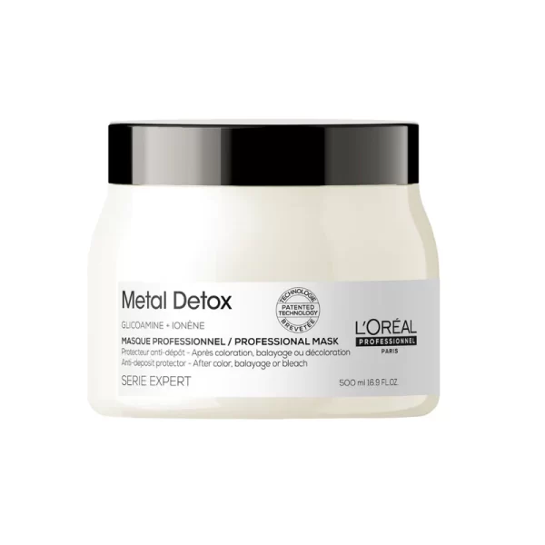 Máscara loreal metal detox 500 ml